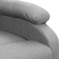 vidaXL Sta-op-massagestoel stof lichtgrijs