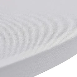 vidaXL Statafelhoes Stretch Ø60cm Wit (2 stuks)