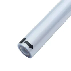 vidaXL Statisch raamfolie Frosted Grijs 45 x 500 cm PVC