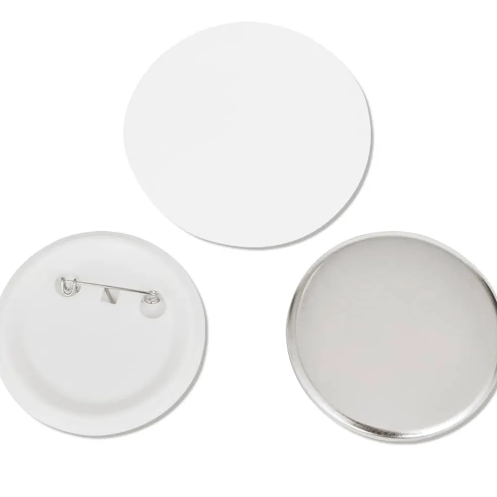 vidaXL 500 st Buttononderdelen 58 mm