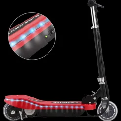 vidaXL Step elektrisch met LED 120 W rood