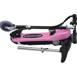 vidaXL Step elektrisch met zitje 120 W roze
