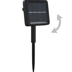 vidaXL 5 st Lichtslinger met 200 LED's solar binnen/buiten meerkleurig