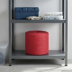 vidaXL 2 st 2 mm Rood 100% Tossa jute
