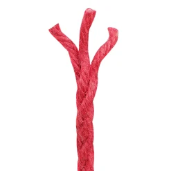 vidaXL 2 st 2 mm Rood 100% Tossa jute