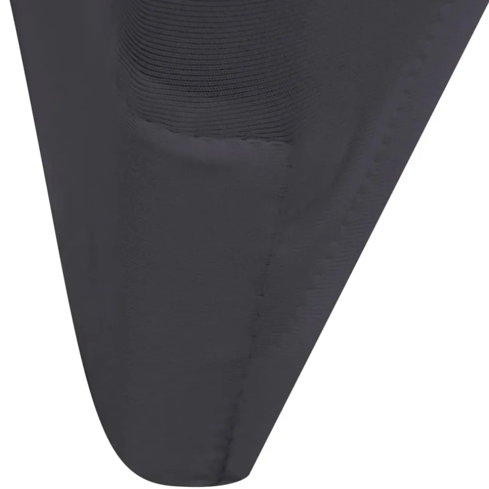 vidaXL Stoelhoes stretch antraciet 4 stuks