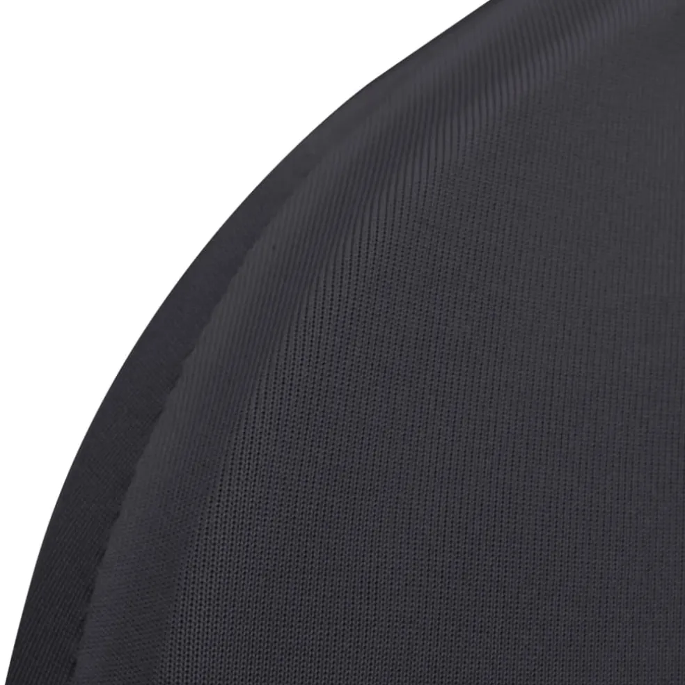 vidaXL Stoelhoes stretch antraciet 4 stuks