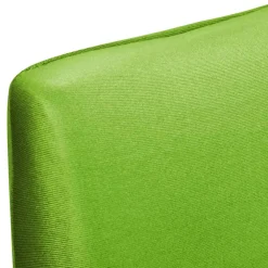 vidaXL Stoelhoezen 6 st stretch recht groen
