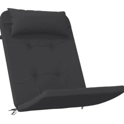 vidaXL Stoelkussens 2 st Adirondack oxford stof zwart