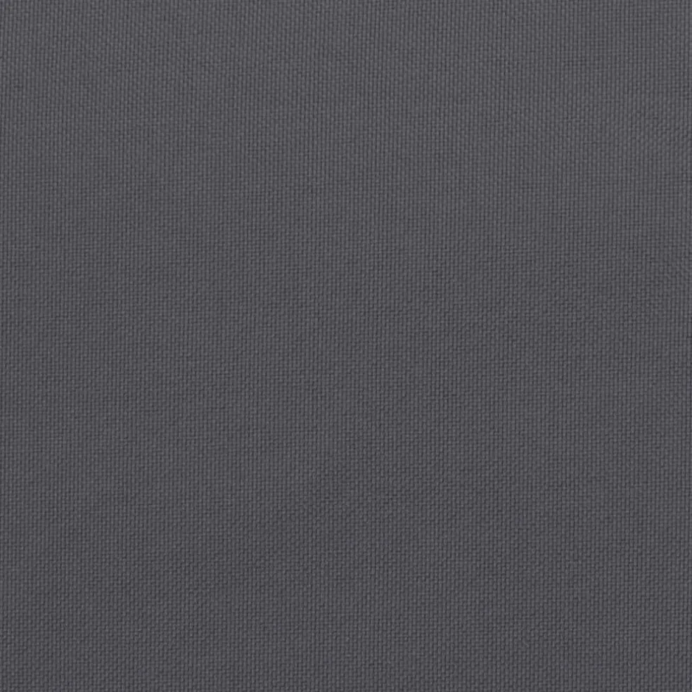 vidaXL Stoelkussens 2 st hoge rug oxford stof antracietkleurig