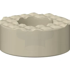 vidaXL Stoelpoot Vloerbeschermers 2 st Doorzichtig Ø 15 x 16 mm PVC