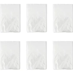 vidaXL Stof Sheet 6 st Transparant 400 x 500 cm HDPE