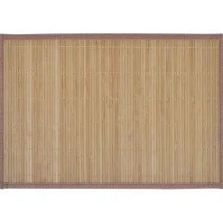 vidaXL 6 st Placemats 30x45 cm bamboe bruin