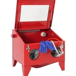vidaXL Stralingscabine 150 L 125 PSI Koudgewalst staal
