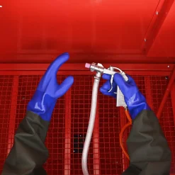 vidaXL Stralingscabine 245 L 120 PSI Koudgewalst staal