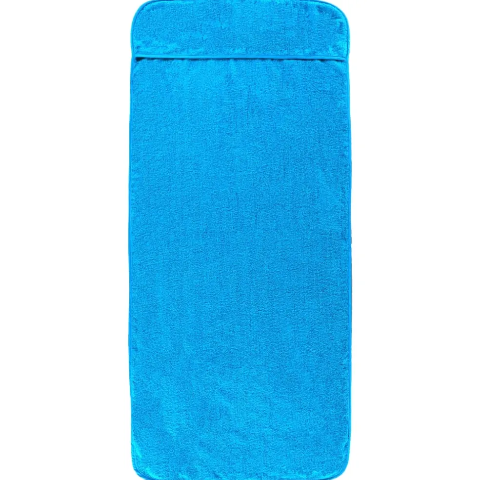 vidaXL Strandhanddoeken 2 st 400 g/m² 60x135 cm stof turquoise