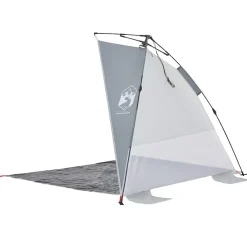 vidaXL Strandtent waterdicht snelontgrendeling grijs