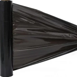 vidaXL Stretchfilm 2 st 17 μm 50 cm x 150 m zwart