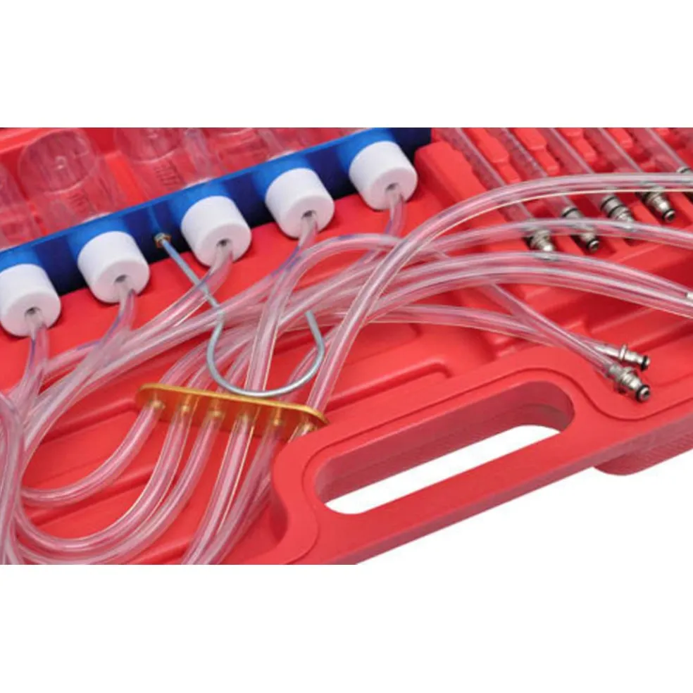 vidaXL Stroommeter voor Common Rail Diesel met adapterset