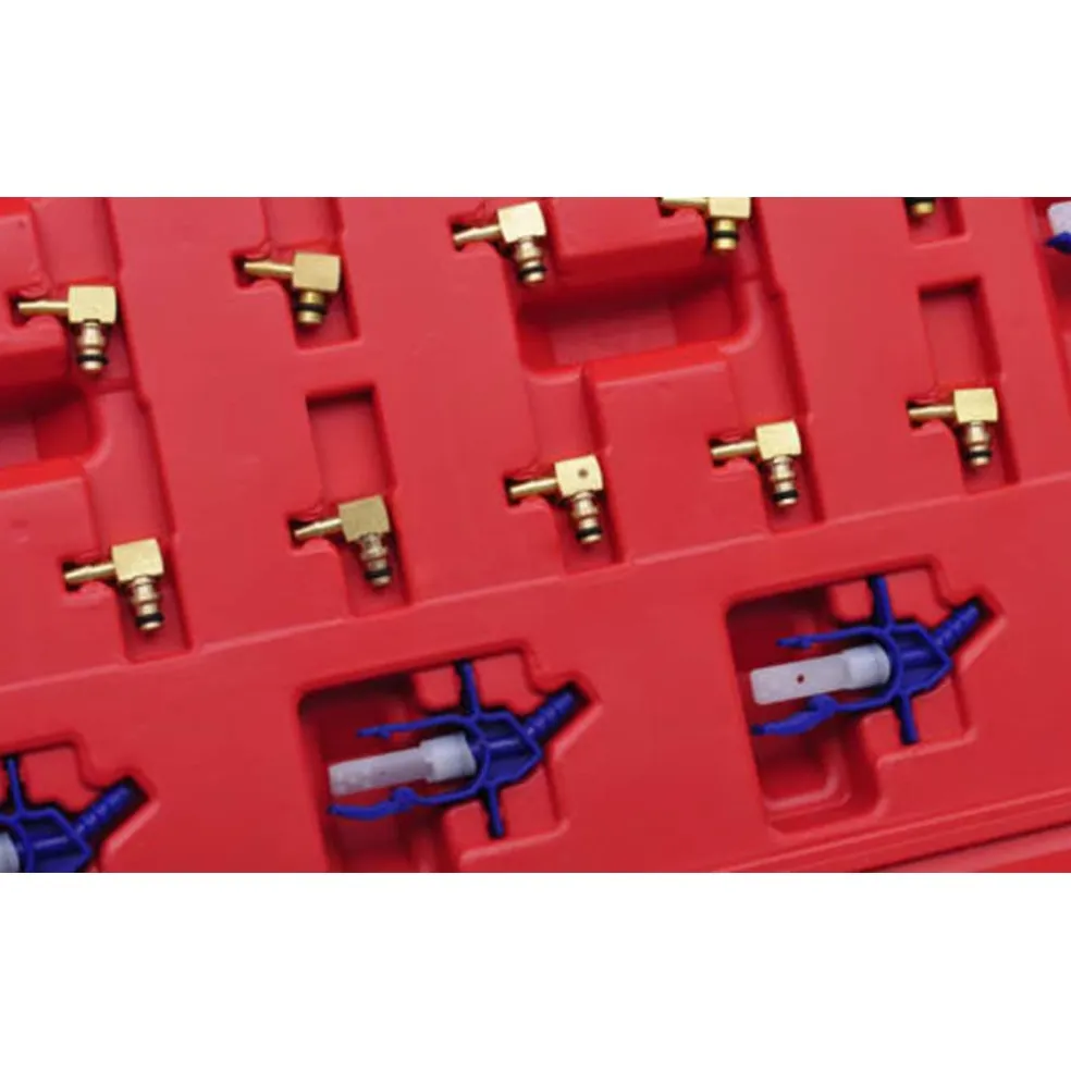 vidaXL Stroommeter voor Common Rail Diesel met adapterset