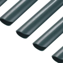 vidaXL 100 st Schuttingstrookklemmen PVC groen