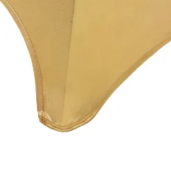 vidaXL 6 st Stoelhoezen stretch goud