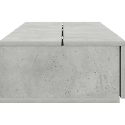 vidaXL studiobureau Betongrijs 152 x 40 x 19,5 cm Bewerkt hout