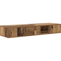 vidaXL studiobureau Eikenhout 152 x 40 x 19,5 cm Bewerkt hout