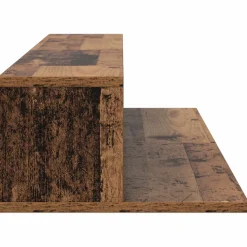 vidaXL studiobureau Oud hout 152 x 36 x 19,5 cm Bewerkt hout