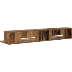 vidaXL studiobureau Oud hout 152 x 36 x 19,5 cm Bewerkt hout