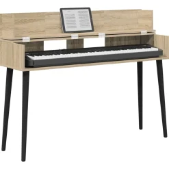 vidaXL studiobureau Sonoma Eiken 152 x 40 x 19,5 cm Bewerkt hout
