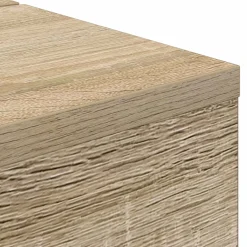 vidaXL studiobureau Sonoma Eiken 152 x 40 x 19,5 cm Bewerkt hout