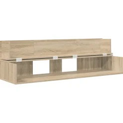 vidaXL studiobureau Sonoma Eiken 152 x 40 x 19,5 cm Bewerkt hout