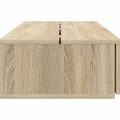 vidaXL studiobureau Sonoma Eiken 152 x 40 x 19,5 cm Bewerkt hout
