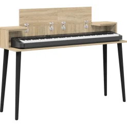 vidaXL studiobureau Sonoma Eiken 152 x 36 x 19,5 cm Bewerkt hout