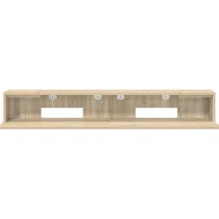 vidaXL studiobureau Sonoma Eiken 152 x 36 x 19,5 cm Bewerkt hout