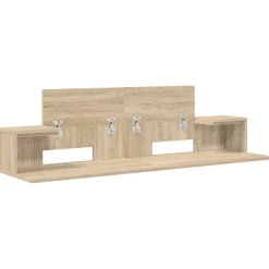 vidaXL studiobureau Sonoma Eiken 152 x 36 x 19,5 cm Bewerkt hout