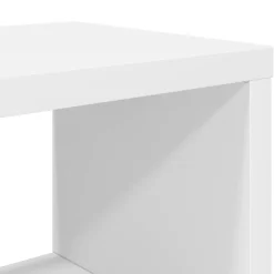 vidaXL studiobureau Wit 152 x 42,5 x 36 cm Bewerkt hout