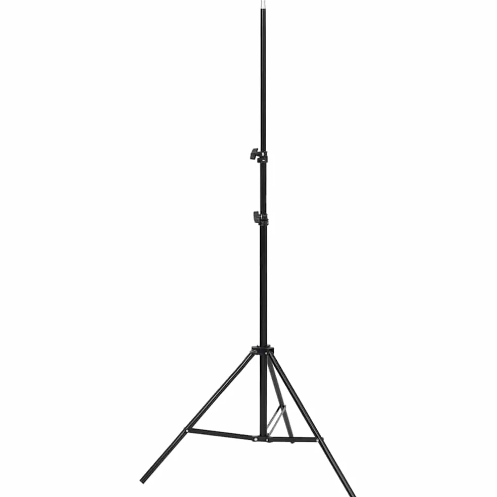 vidaXL Studioverlichtingsset met statieven en paraplu's