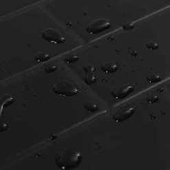 vidaXL Subway Tegel 10 st Zwart 29 x 21 cm Polyurethaan en PET