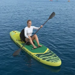 vidaXL SUP Board met zitplaats 2-in-1 POSEIDON 305 x 76 x 15 cm Groen