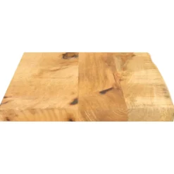 vidaXL Tafelblad met natuurlijke rand 40x20x2,5 cm massief mangohout