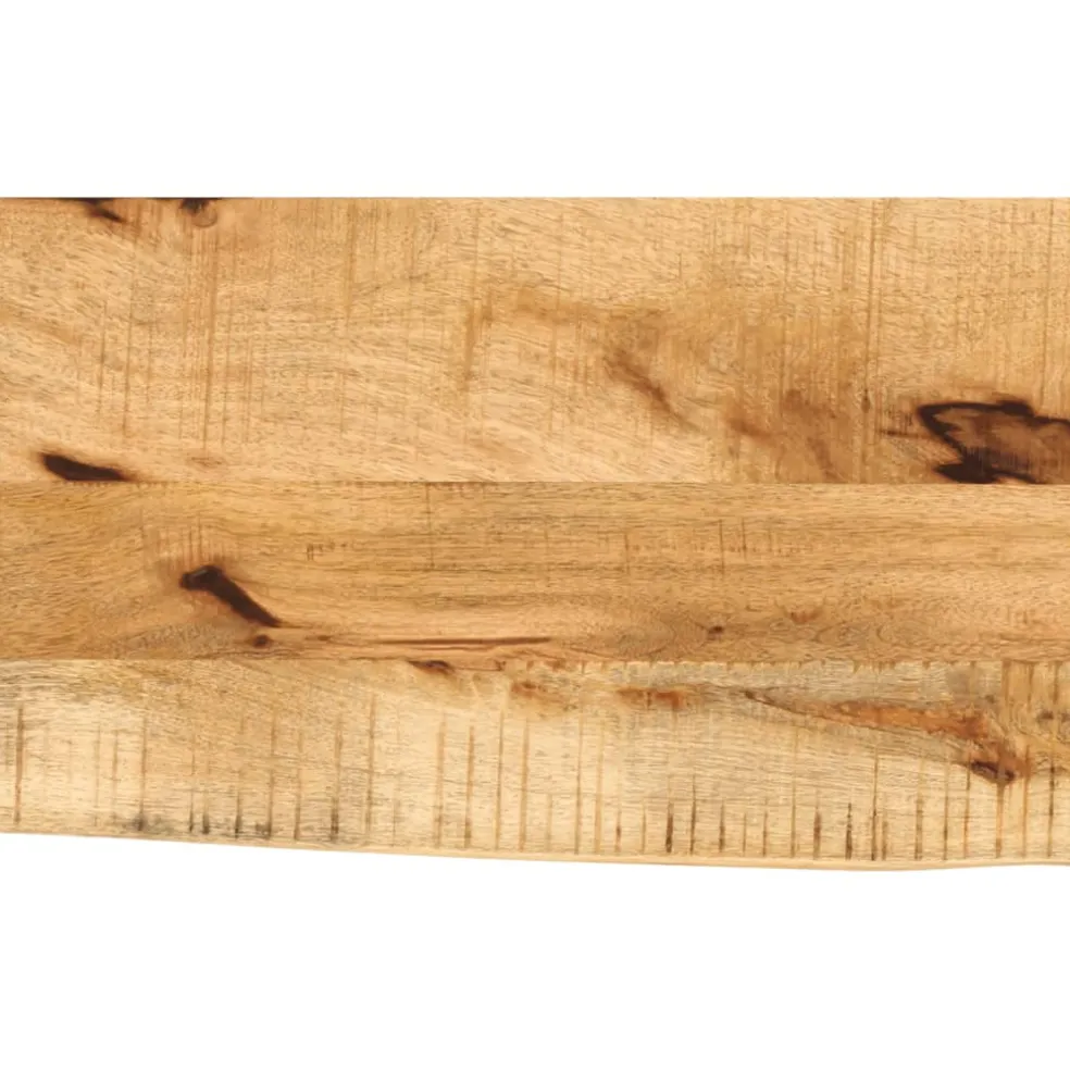 vidaXL Tafelblad met natuurlijke rand 40x20x2,5 cm massief mangohout