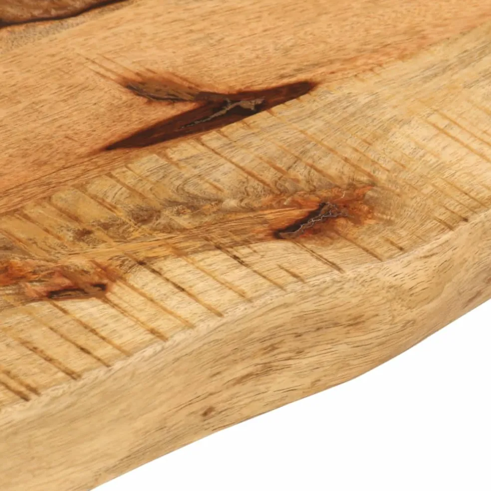 vidaXL Tafelblad met natuurlijke rand 40x20x2,5 cm massief mangohout