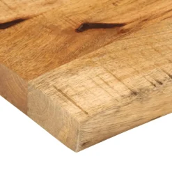 vidaXL Tafelblad met natuurlijke rand 40x20x2,5 cm massief mangohout
