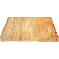 vidaXL Tafelblad met natuurlijke rand 40x40x2,5 cm massief mangohout