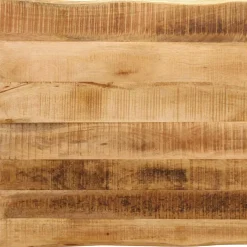 vidaXL Tafelblad met natuurlijke rand 40x40x3,8 cm massief mangohout