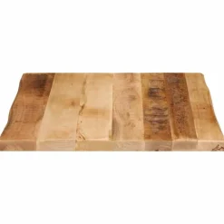 vidaXL Tafelblad met natuurlijke rand 40x40x2,5 cm massief mangohout