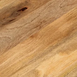 vidaXL Tafelblad ovaal 90x40x3,8 cm massief mangohout