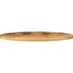 vidaXL Tafelblad ovaal 110x40x3,8 cm massief mangohout